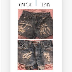 Two for one sale of Levi’s shorts!